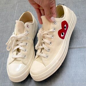 Converse COMME des GARÇONS Women’s size 9